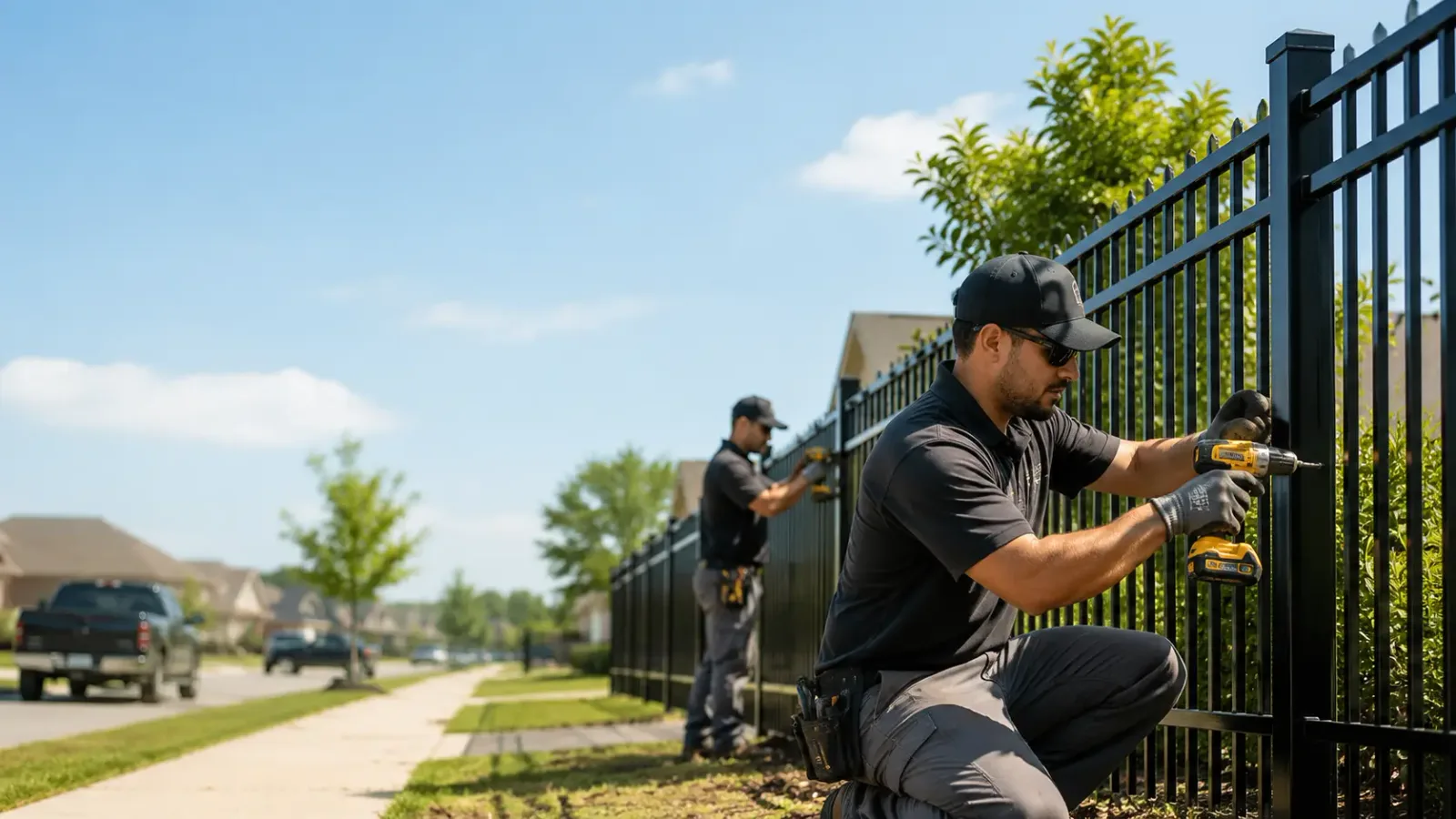 Metal Fence Installation in Soldier, KS
